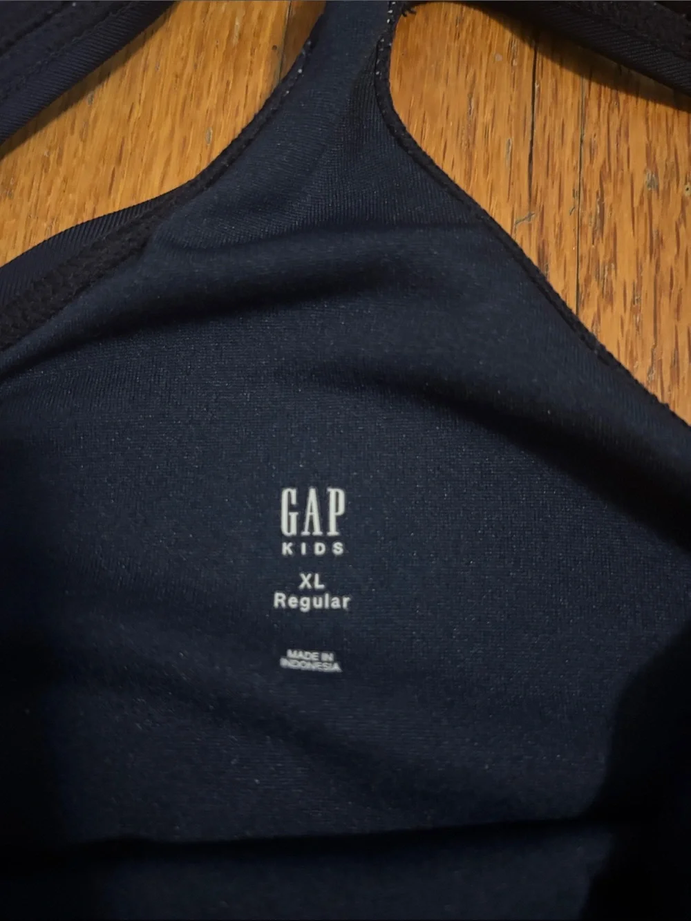 GAP Navy and Pink Girls Two-Piece Swim Set with GRL PWR Graphic